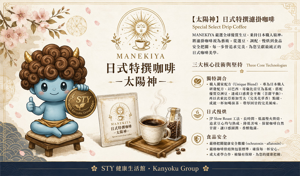 STY健康生活館 立即購買-招喜屋MANRKIYA咖啡